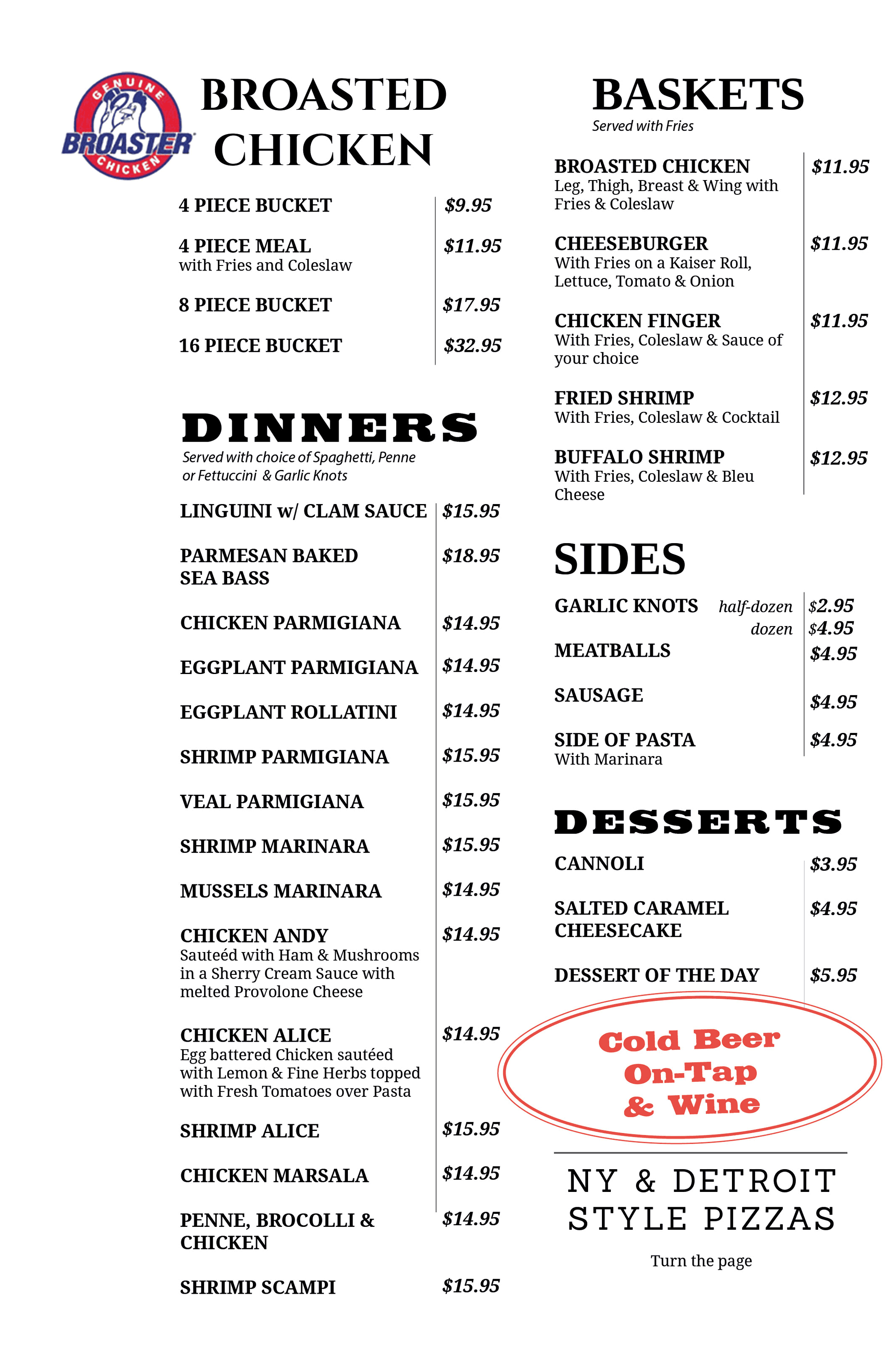 Pizza Connection in North Fort Myers Your new favorite Pizza Parlor