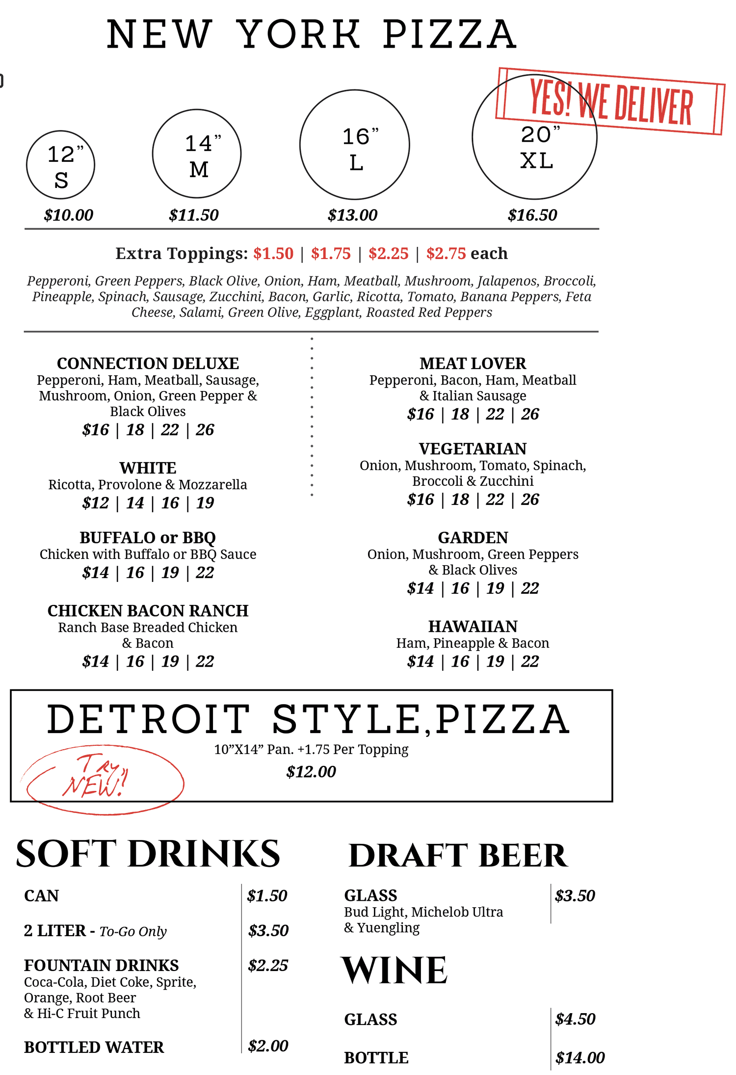 Pizza Connection in North Fort Myers Your new favorite Pizza Parlor